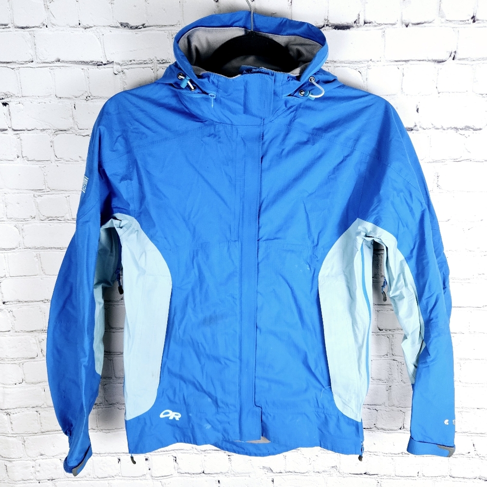 OUTDOOR RESEARCH | Pertex Shield water-resistant stow-away hood shell jacket